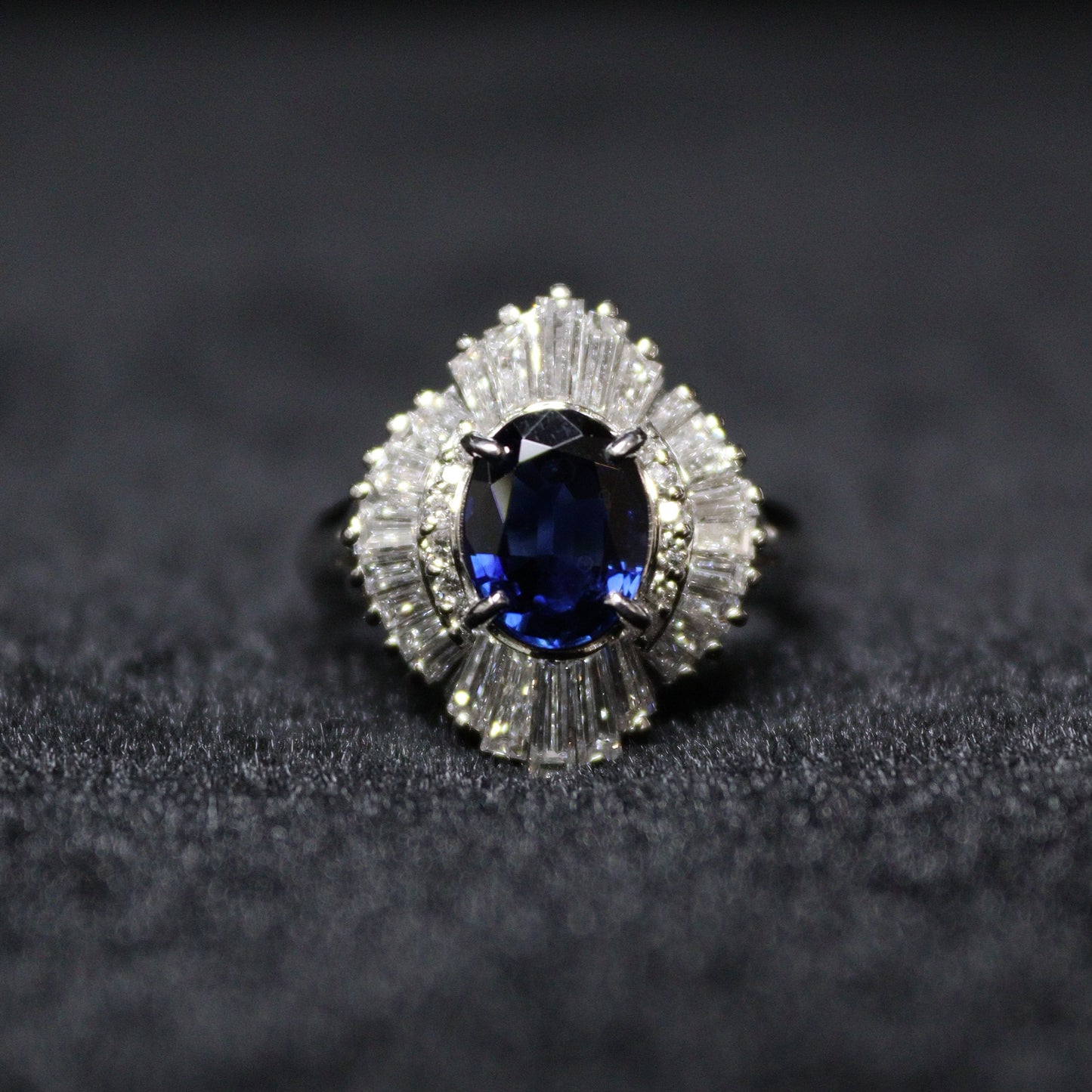 1.44CT Sapphire Ring - XIGEMS 