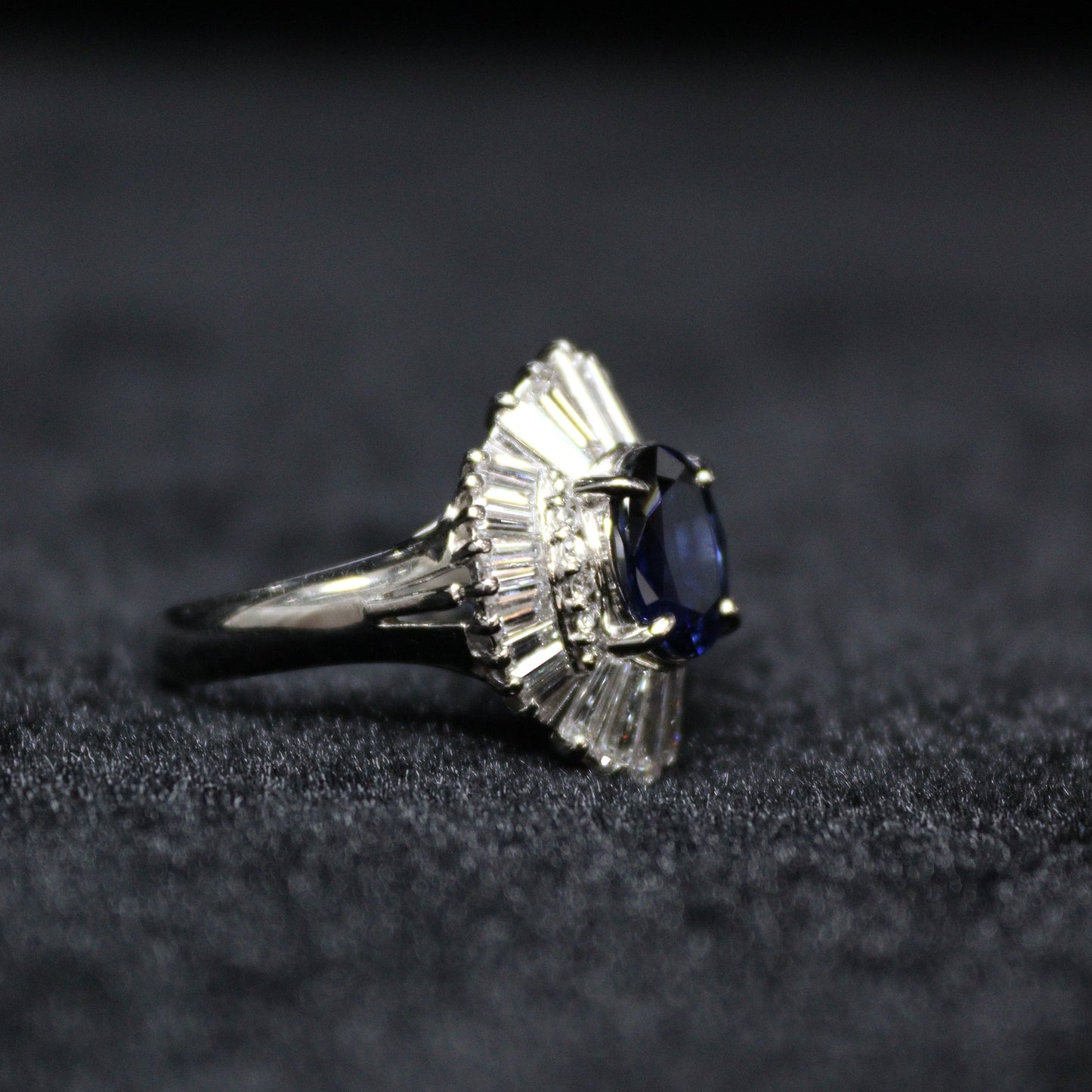 1.44CT Sapphire Ring - XIGEMS 