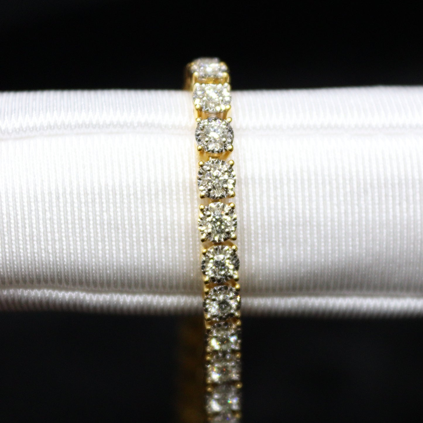 1.58CT YG Diamond Bracelet - XIGEMS 