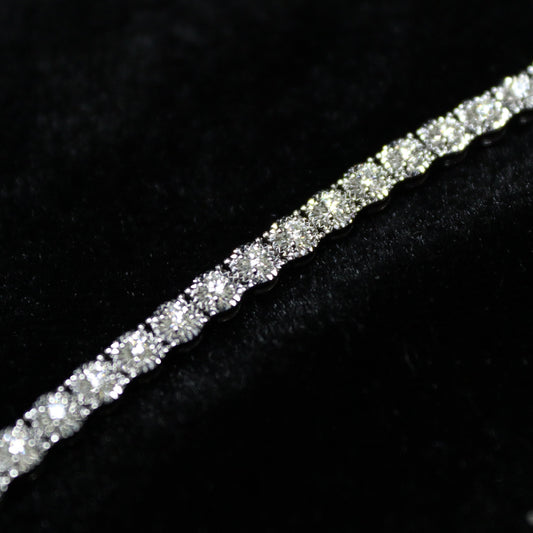 1.88CT WG Diamond Bracelet - XIGEMS 