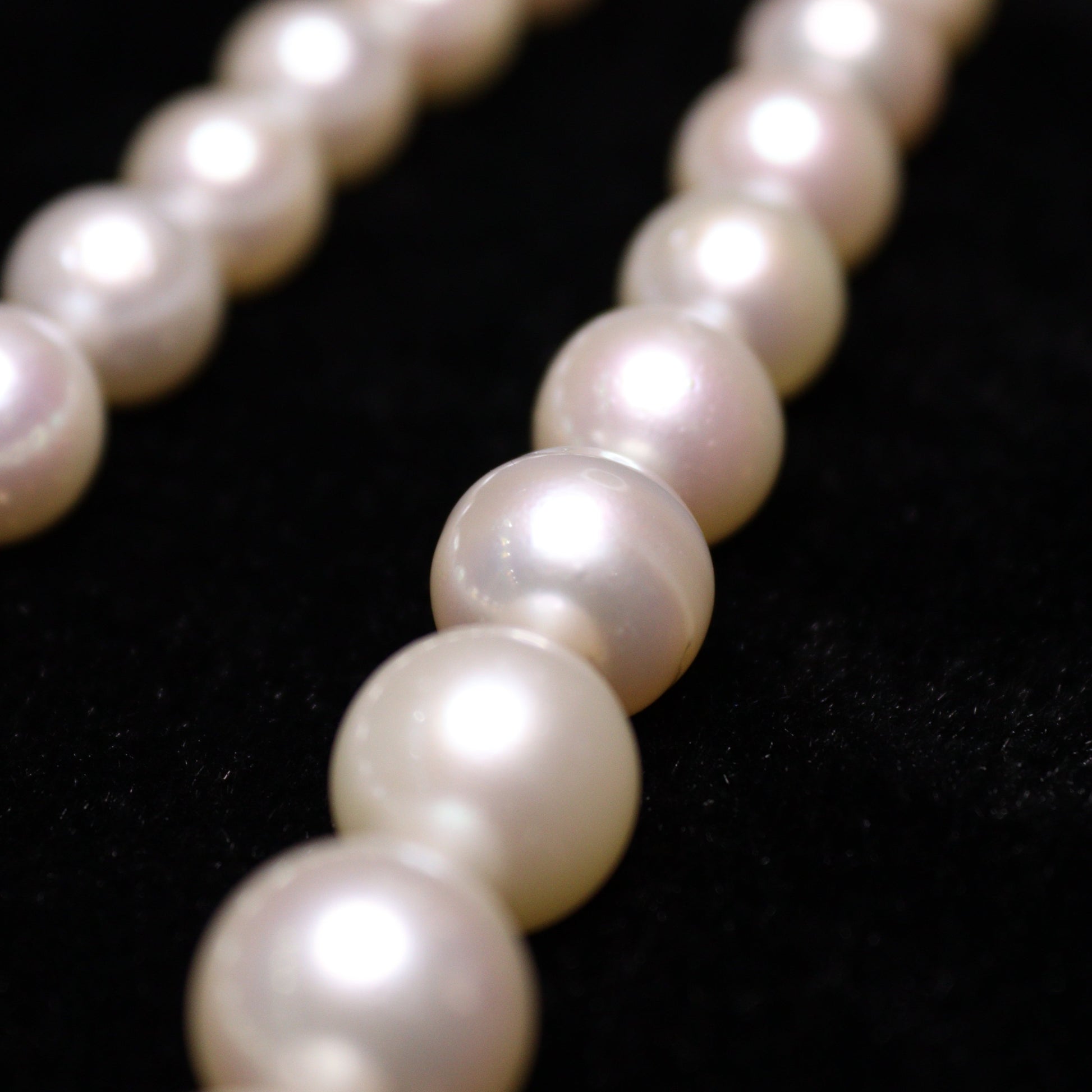 10-15MM White South Sea Pearl Necklace - XIGEMS 