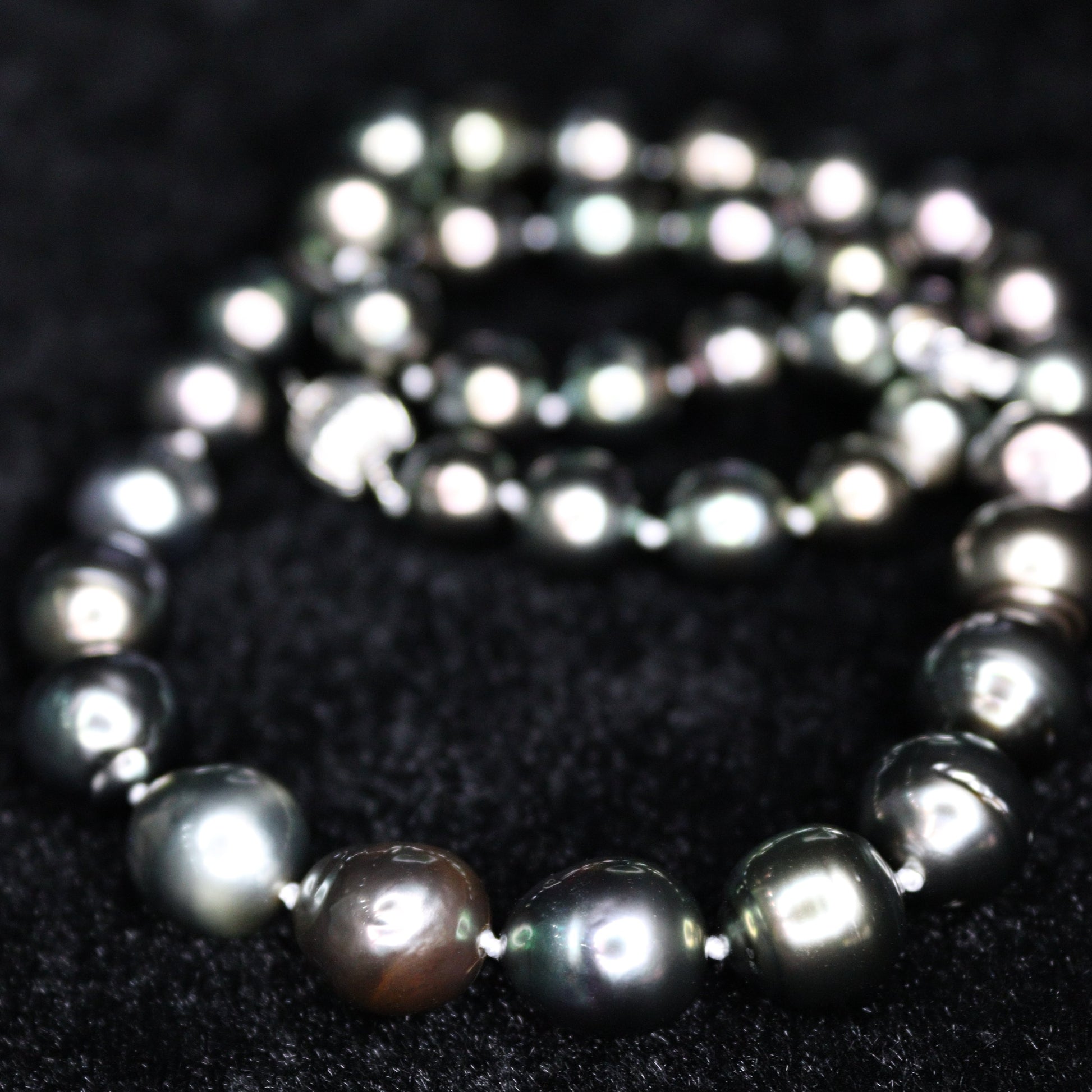 8-10MM Baroque Tahitian South Sea Pearl Necklace - XIGEMS 