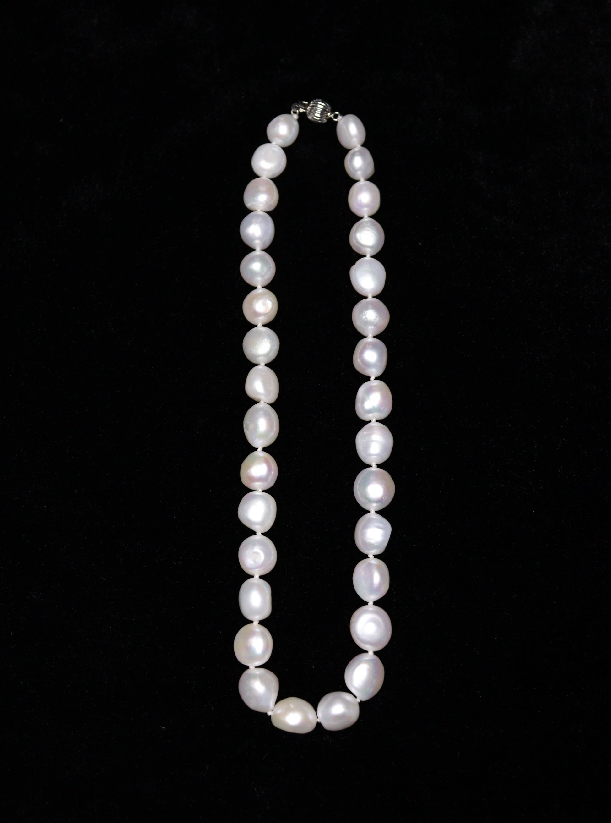 11MM Bun Freshwater Pearl Necklace - XIGEMS 