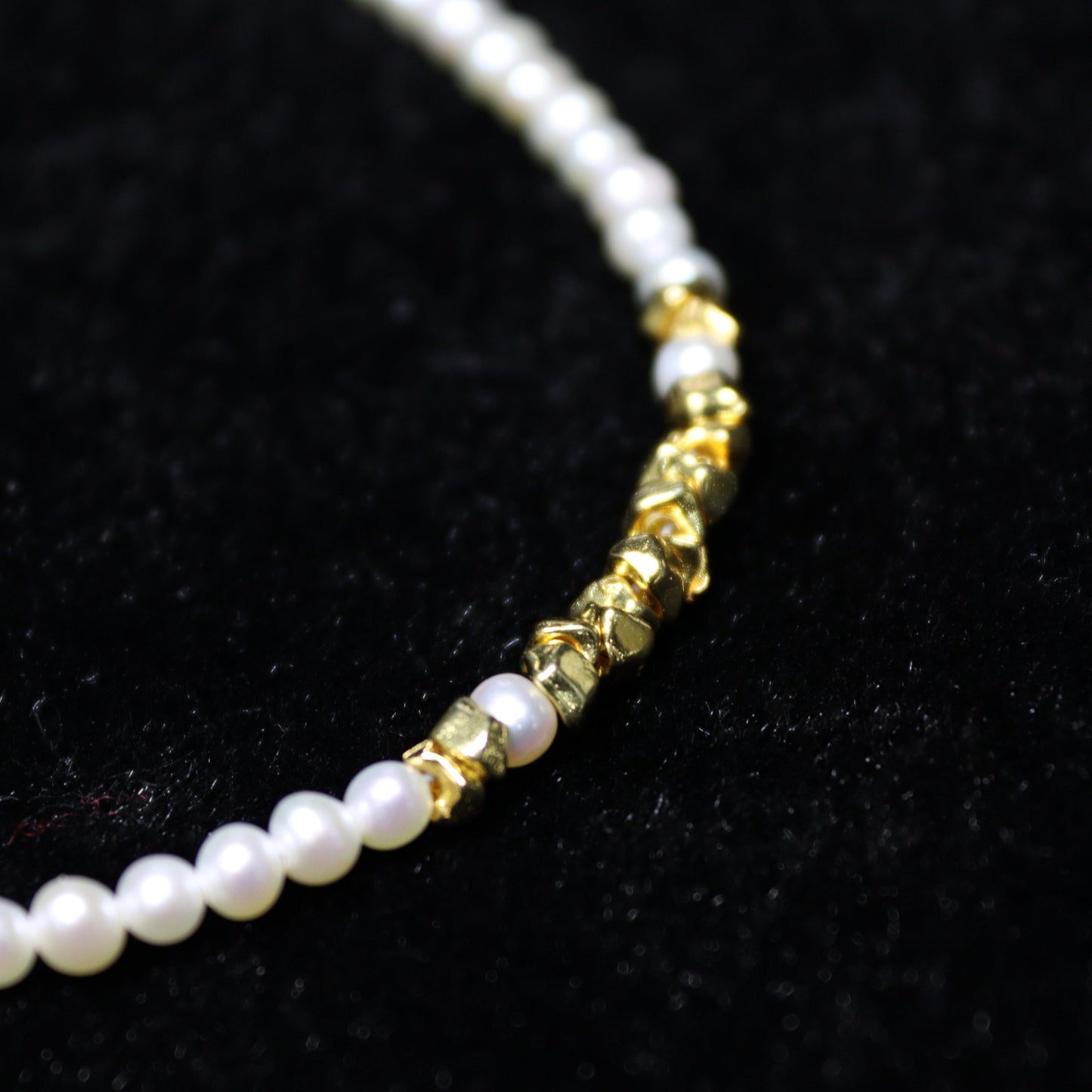 3- 4MM Rice w/ 925 Sliver Freshwater Pearl Necklace - XIGEMS 