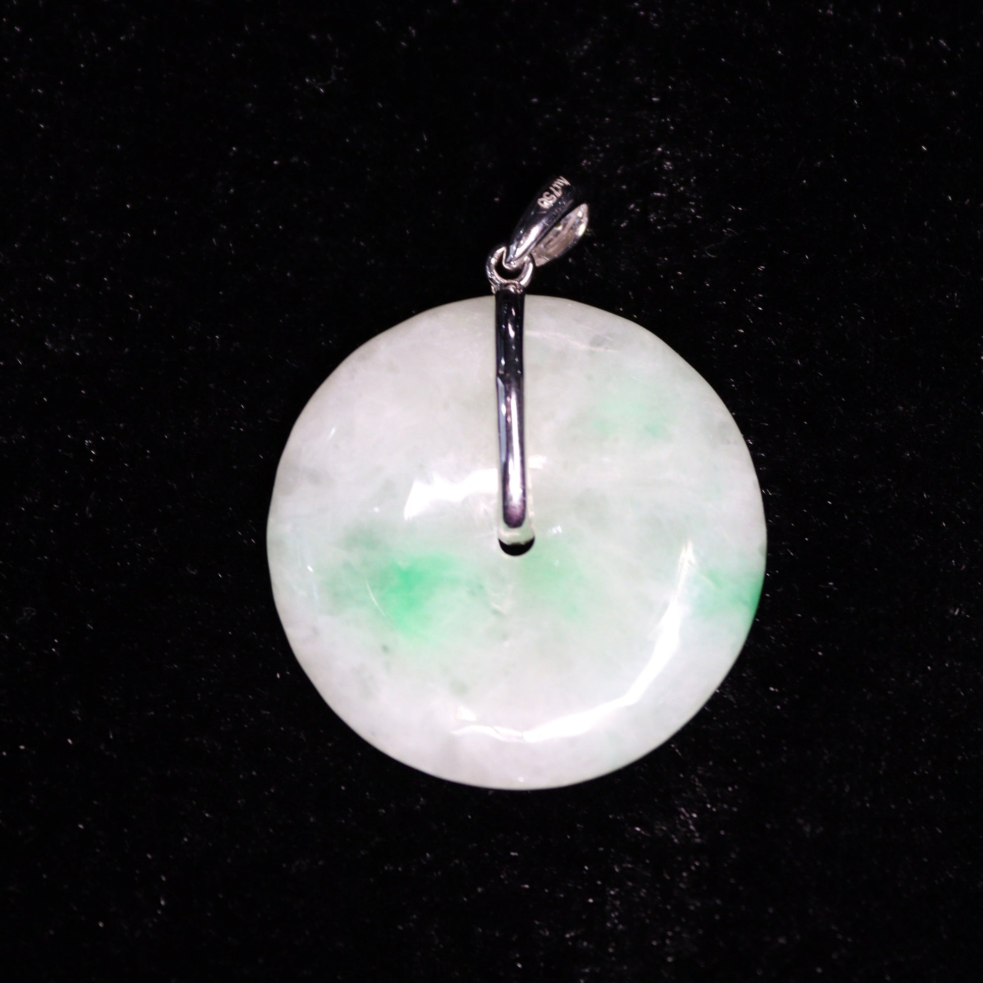 Green Shade Peace Jade Pendant - XIGEMS 