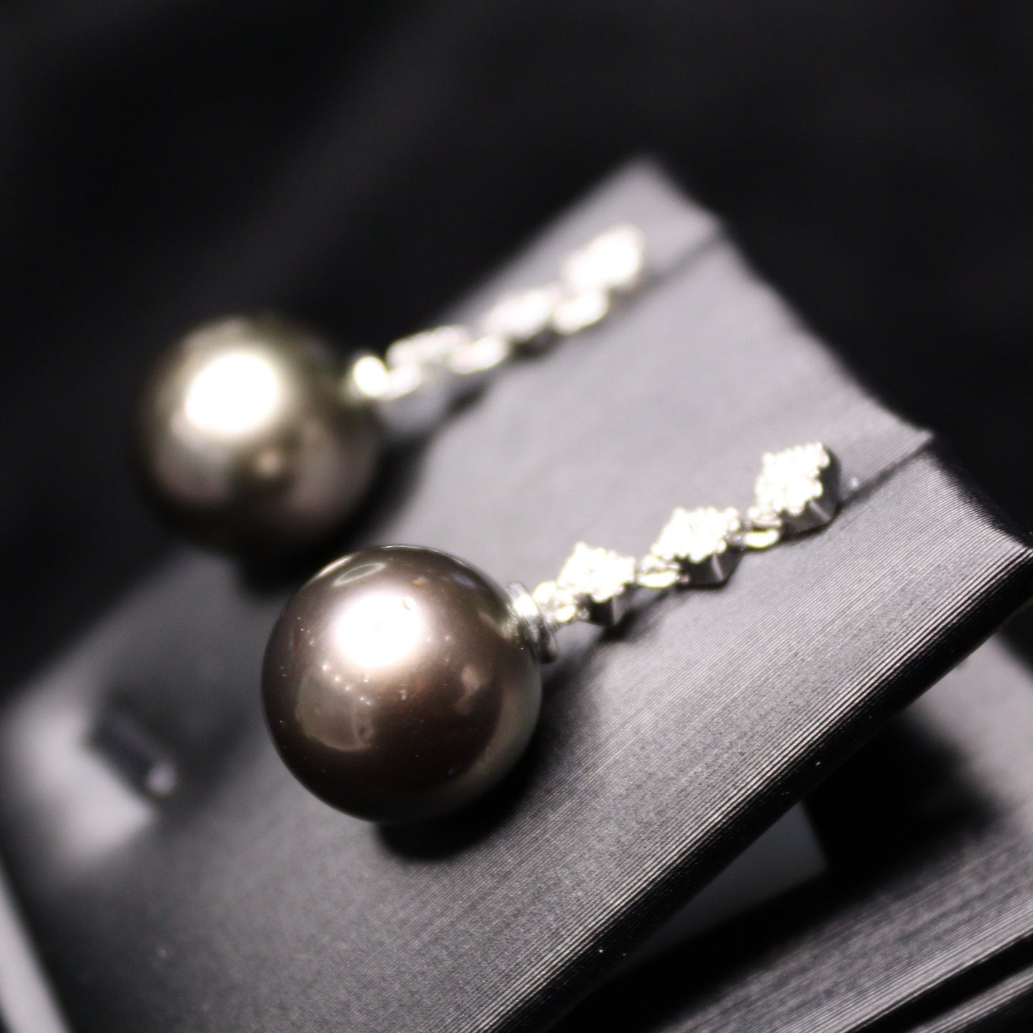 12MM Tahitian South Sea Pearl Earring - XIGEMS 