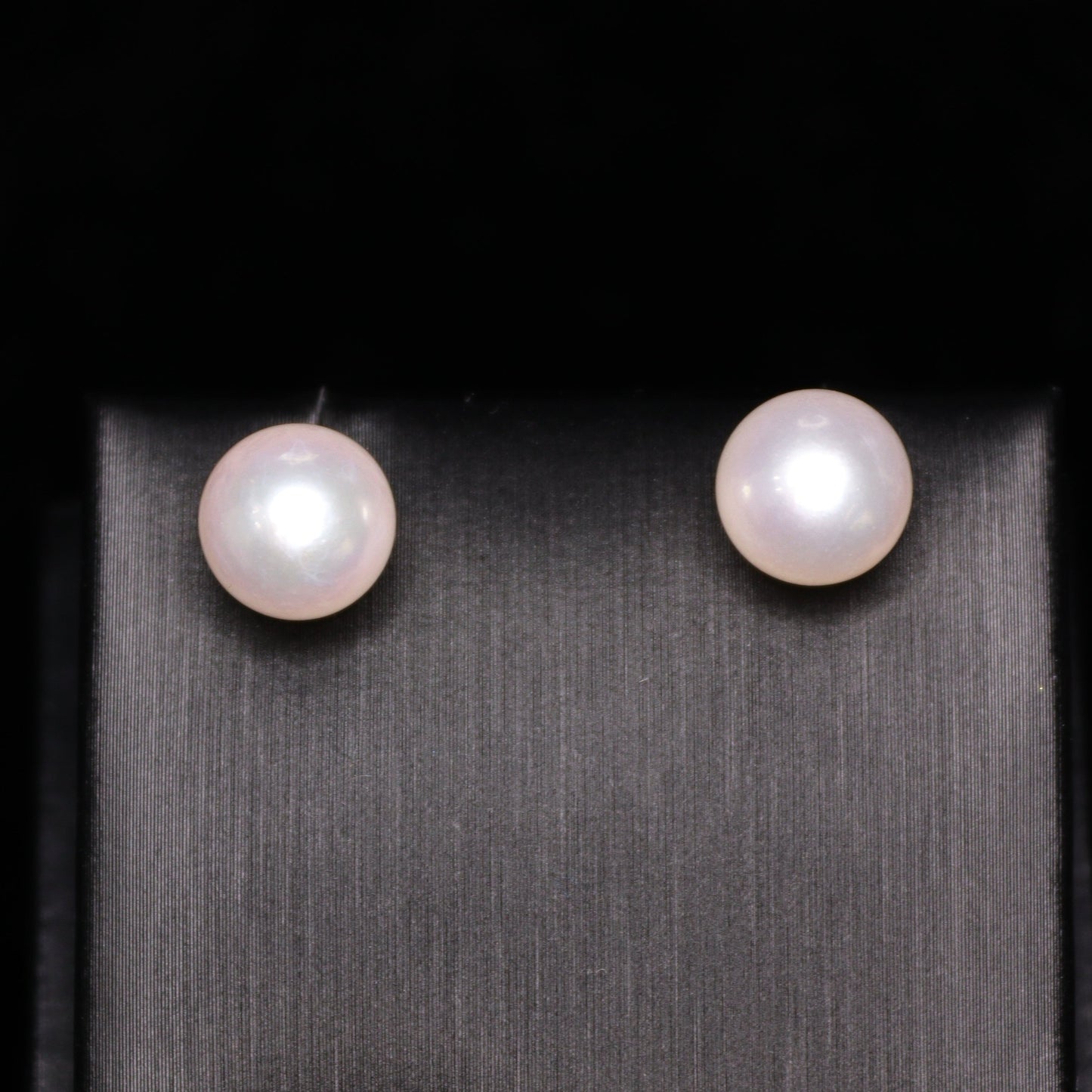 8MM White Akoya Japanese Pearl Earring - XIGEMS 